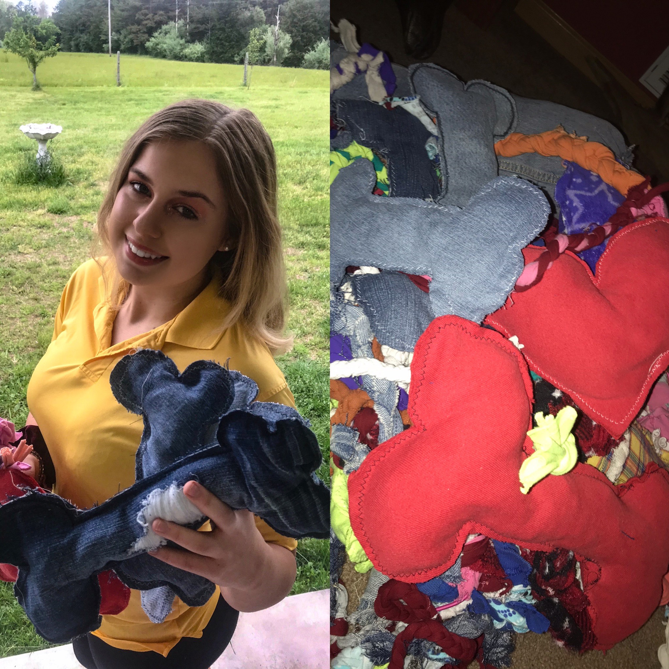 2019 Rogers Scholar Shelbie Black uses recycled materials to make pet toys  for animal shelter | Youth Programs at The Center for Rural Development