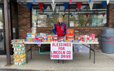2021 Rogers Scholar Katie Beth Smith organizes Lincoln County food drive