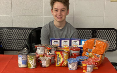 2021 Rogers Scholar Mason Lyons organizes Bath County food drive