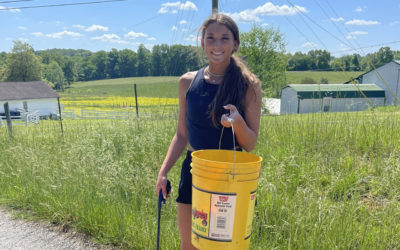 2021 Rogers Scholar Kate Bruner organizes Pulaski County road cleanup